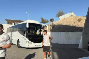 (Φώτος kerkida) Στο ''Στέλιος Κυριακίδης'' η Καρμιώτισσα