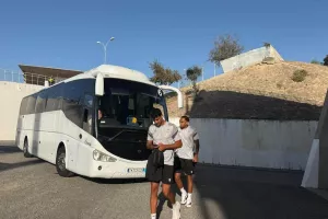 (Φώτος kerkida) Στο ''Στέλιος Κυριακίδης'' η Καρμιώτισσα