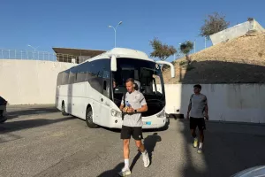 (Φώτος kerkida) Στο ''Στέλιος Κυριακίδης'' η Καρμιώτισσα