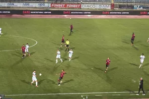 (LIVE) Καρμιώτισσα 1-0 Ολυμπιακός