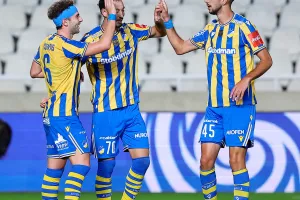 Πεντάρα με ''καυτό'' Γεωργίου και στην επόμενη φάση το ΑΠΟΕΛ!