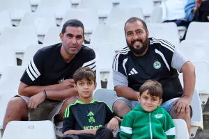 (Φώτος) Ο κόσμος στο ΓΣΠ για την Εθνική μας