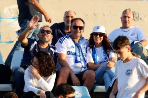 Το «κυανόλευκο» ζευγάρι…