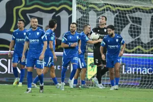 ΑΕΚ - Ομόνοια Αραδίππου: Αντερέγκεν στο 89' και... κορυφή!