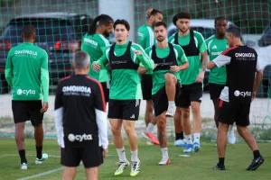 (Βίντεο/Φώτος Kerkida) Η προπόνηση της Ομόνοιας