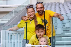 ΦΩΤΟΣ/Οι ΑΕΛίστες στην κερκίδα