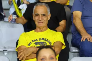 ΦΩΤΟΣ/Οι ΑΕΛίστες στην κερκίδα