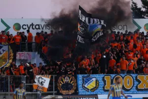(Πάφος-ΑΠΟΕΛ) Φωτορεπορτάζ από τις κερκίδες