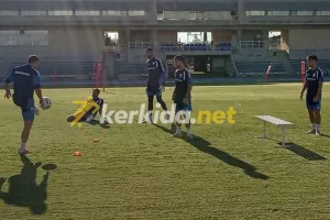 Η προπόνηση της Εθνικής μας (Φώτος Kerkida)