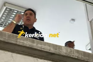 Έτσι... μετά το 2-1 ο Παπαδόπουλος! (Φώτος Kerkida)