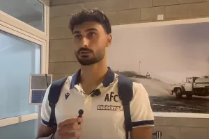 Αγγελόπουλος: "Δείξαμε χαρακτήρα/Ήταν εκπληκτικός ο κόσμος"