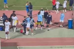 Έφυγε υποβασταζόμενος ο Πέπε (Βίντεο Kerkida)