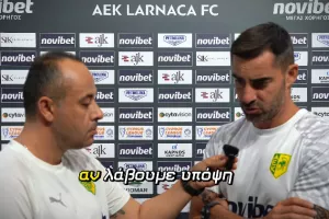 Σέγιες: «Σεβόμαστε τον αντίπαλο, αλλά θα προσπαθήσουμε να κυριαρχήσουμε» (βίντεο) 