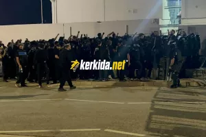 ΑΦΙΞΗ... Μαχητών στην Περιστερώνα (Φώτος kerkida) 