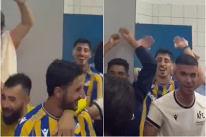 Προεδρικό... βίντεο/ Το πάρτι στα αποδυτήρια μετά τη νίκη στο "αιώνιο"