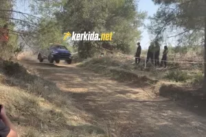 (ΒΙΝΤΕΟ Kerkida) "Πέταξαν" με... Ford Rally 3!