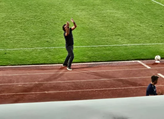 Τι έκανε ο Σα Πίντο στο χαμένο πέναλτι! (Φώτος Kerkida)