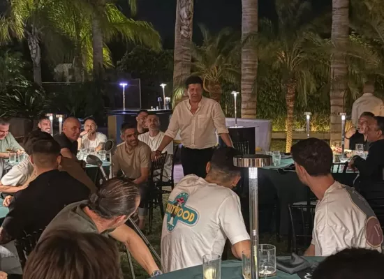 Τους δεξιώθηκε ο Πρόεδρος (Φώτος)