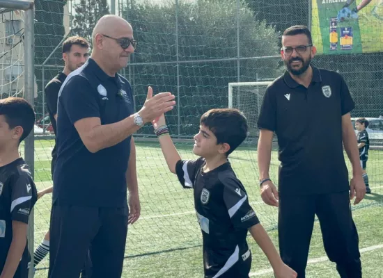 O Χάρης Λοϊζίδης στην έναρξη των Grassroots (βίντεο/φώτος)