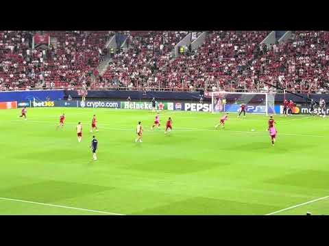 Ολυμπιακός - Πάφος ζέσταμα (champions league)