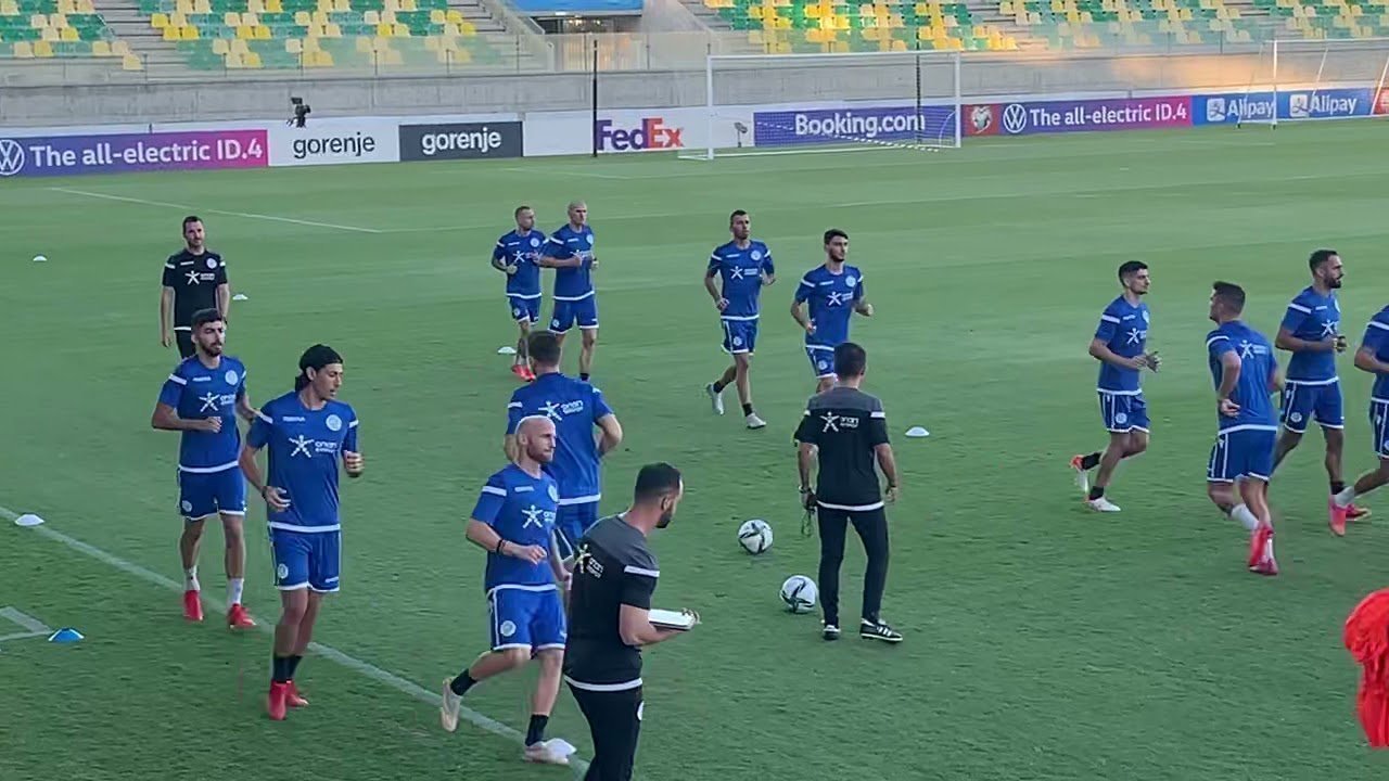 Προπόνηση Εθνικής Κύπρου ενόψει Κροατίας