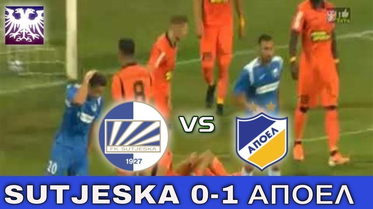 Sutjeska 0-1 APOEL goals highlights Champions League 2019