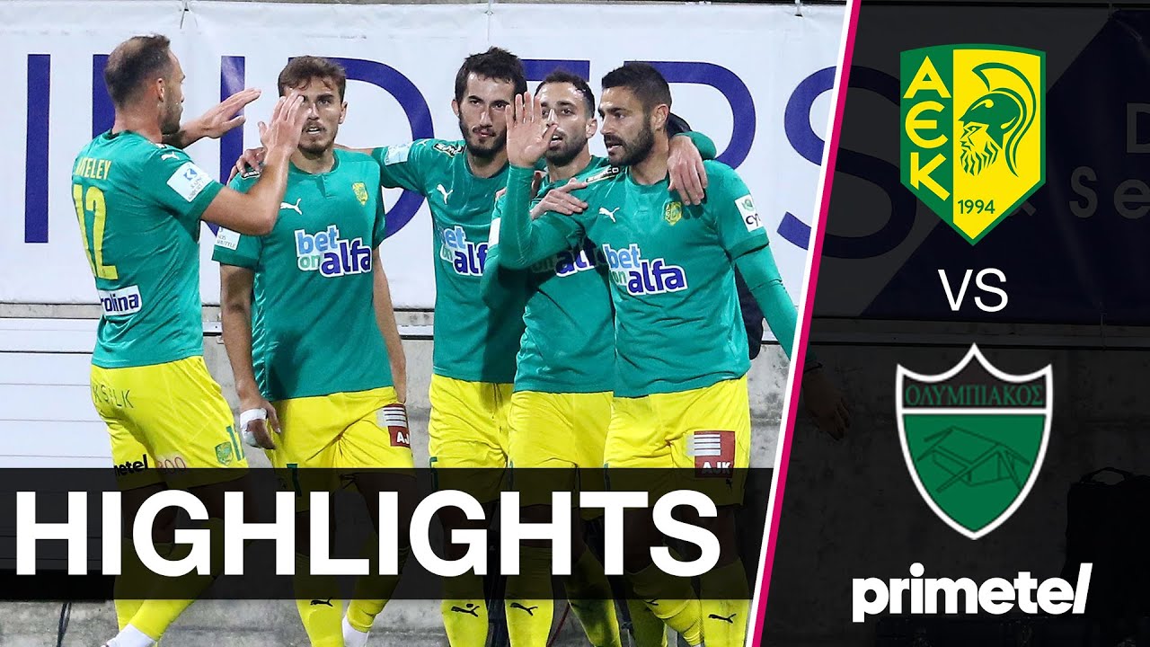 AEK - OΛΥΜΠΙΑΚΟΣ 2-1 Highlights (7/3/2021)