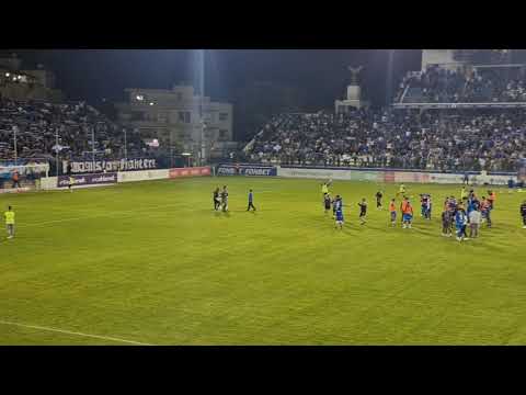 Χώμα που περπάτησα από όλο το γήπεδο μετά την λήξη της αναμέτρησης