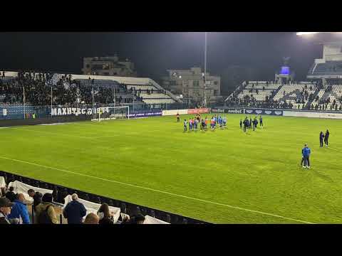 Ανόρθωση/ Πανηγυρικό παίκτες και κόσμος