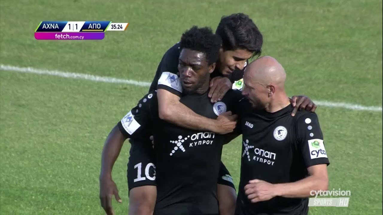 ΕΘΝΙΚΟΣ ΑΧΝΑΣ - ΑΠΟΕΛ (1-1) 8η Αγωνιστική Β φάση 25.04.2021