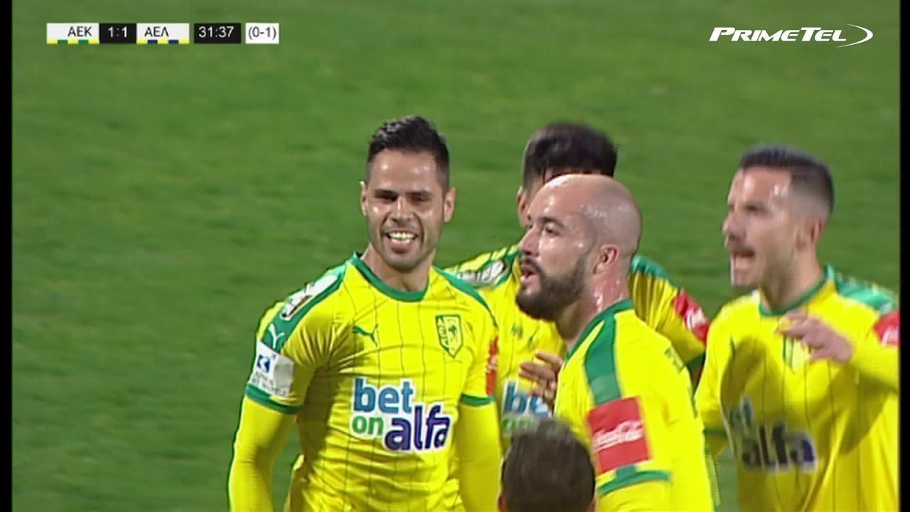 ΑΕΚ - ΑΕΛ  1-1 (19/02/2020) Highlights