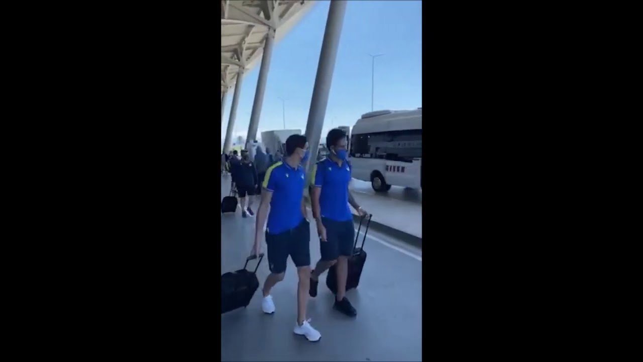 ΑΠΟΕΛ άφιξη στο Κόσοβο