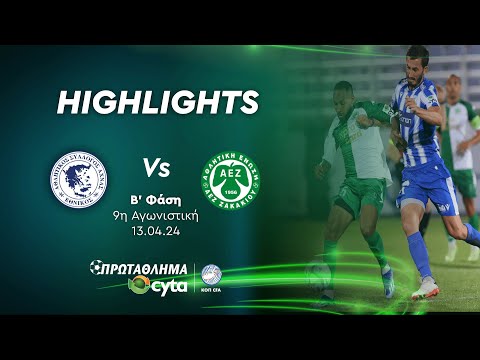 ΕΘΝΙΚΟΣ ΑΧΝΑΣ - ΑΕΖ ( 6 - 2 ) Β΄ Φάση 9η Αγωνιστική 13.04.2024