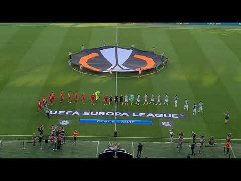 Είσοδος ομάδων στo Reale Arena