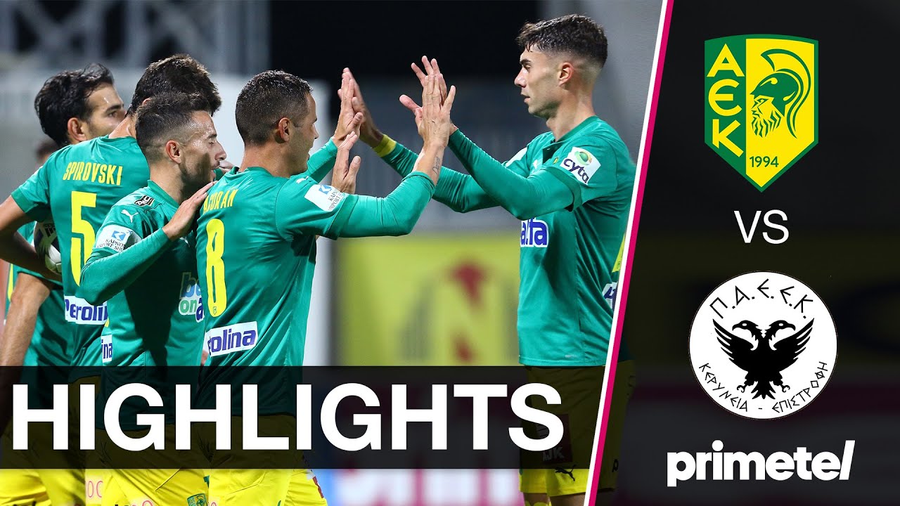 AEK - ΠΑΕΕΚ 3-0 Highlights (16/10/2021)