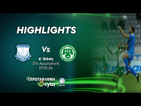 ΑΠΟΛΛΩΝΑΣ - ΑΕΖ ( 0 - 0 ) Α' Φάση 21η Αγωνιστική 27.01.2024