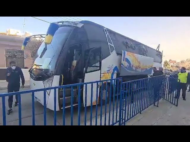 Αφιξη ΑΕΛ στο "Α. Παπαδόπουλος"