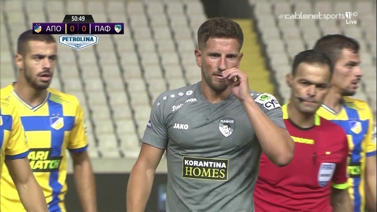 ΑΠΟΕΛ - ΠΑΦΟΣ  0-1  Highlights   (18/10/2020)