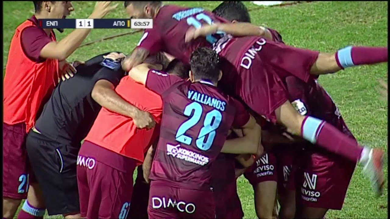 Ε.Ν.Π - ΑΠΟΕΛ 23/09/2019 4η αγωνιστική 2 - 3