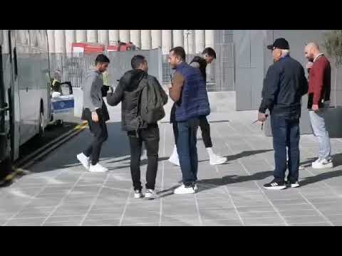 Η άφιξη της ΑΕΚ