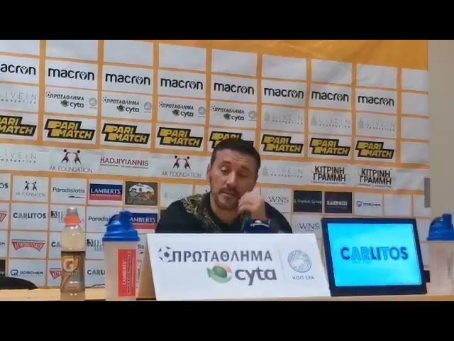 Ντούσαν Κέρκεζ μετά την ΑΕΚ (28/11)