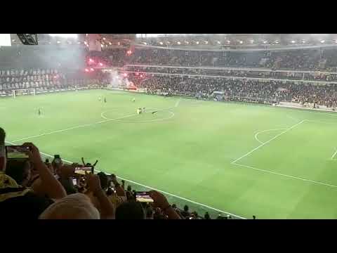 Η πρώτη πτήση του Οδυσσέα στο νέο γήπεδο της ΑΕΚ