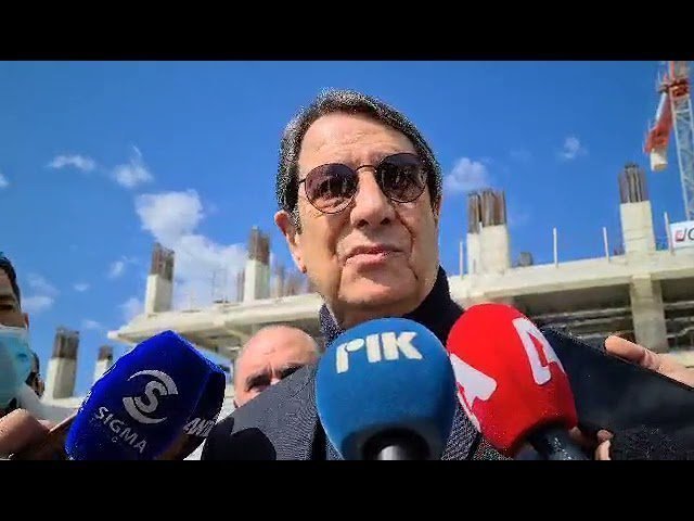 Ομιλία Προέδρου στην επίσκεψη στο Limassol Arena