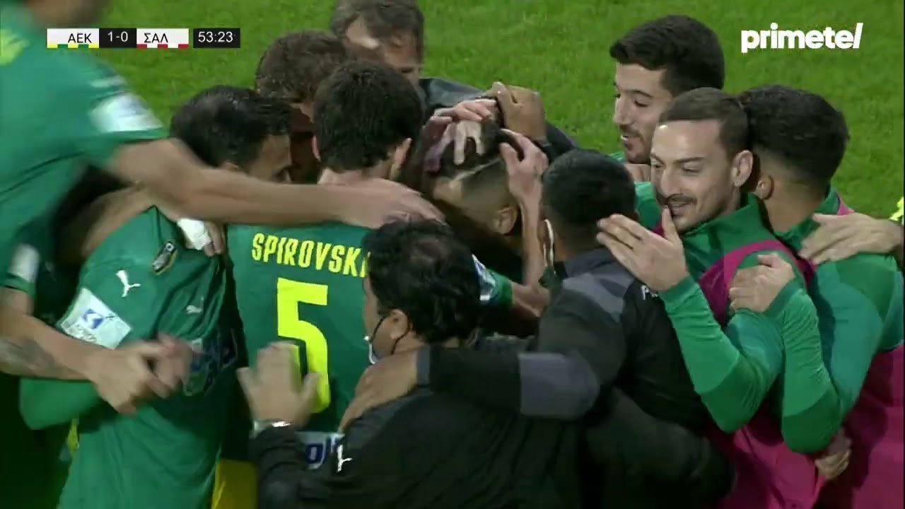 ΑΕΚ   ΝΕΑ ΣΑΛΑΜΙΝΑ 1 - 0 Highlights 13.12.2020
