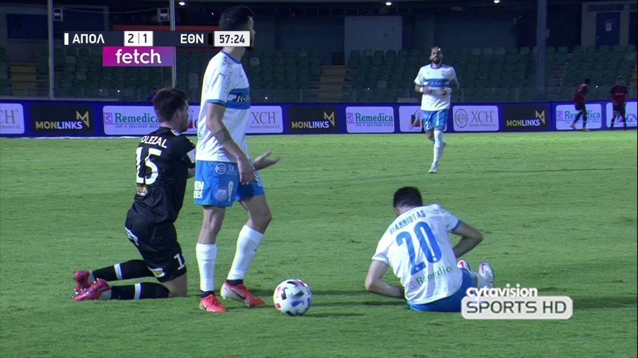 ΑΠΟΛΛΩΝΑΣ- ΟΛΥΜΠΙΑΚΟΣ (2-1) 20η Αγωνιστηκή 17.01.2021