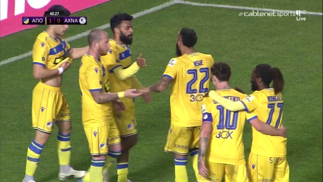 ΑΠΟΕΛ - ΕΘΝΙΚΟΣ ΑΧΝΑΣ 2-0 highlights  (28/02/2021)