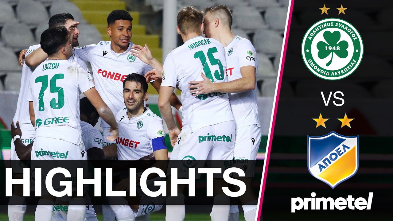 OMONOIA - ΑΠΟΕΛ 1-0 Highlights (20/2/2021)