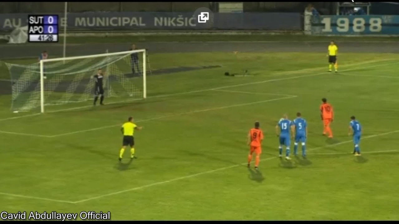 Tomas De Vincenti goal!!! Sutjeska 0-1 Apoel
