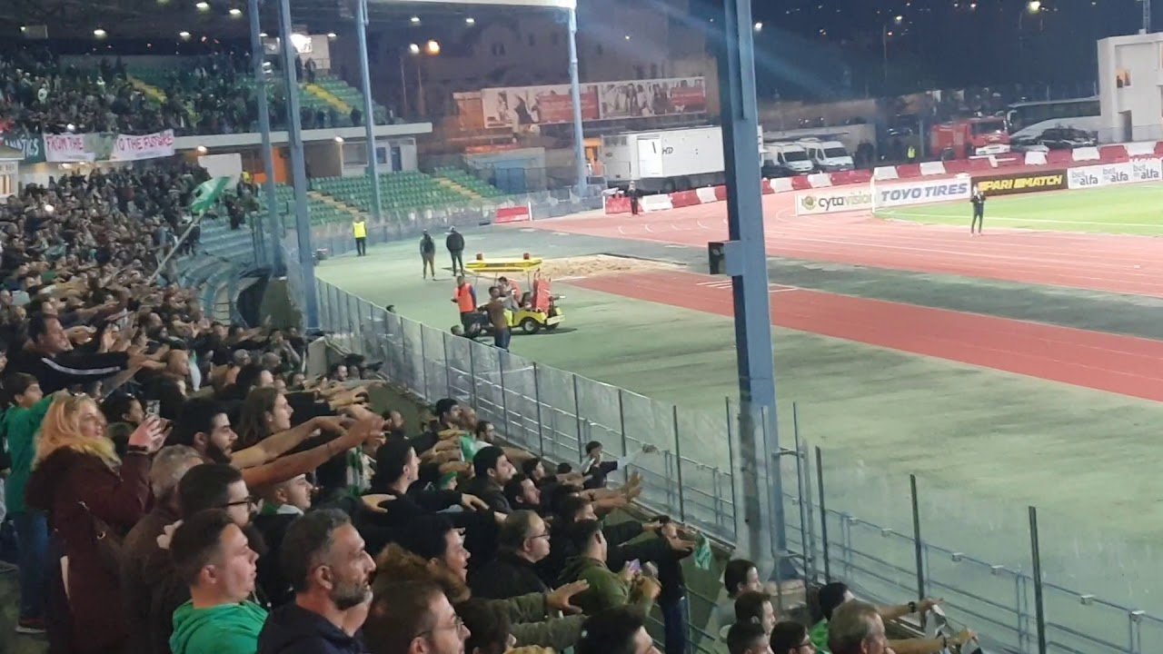 Ομόνοια κερκίδα μετά την ΑΕΛ 1