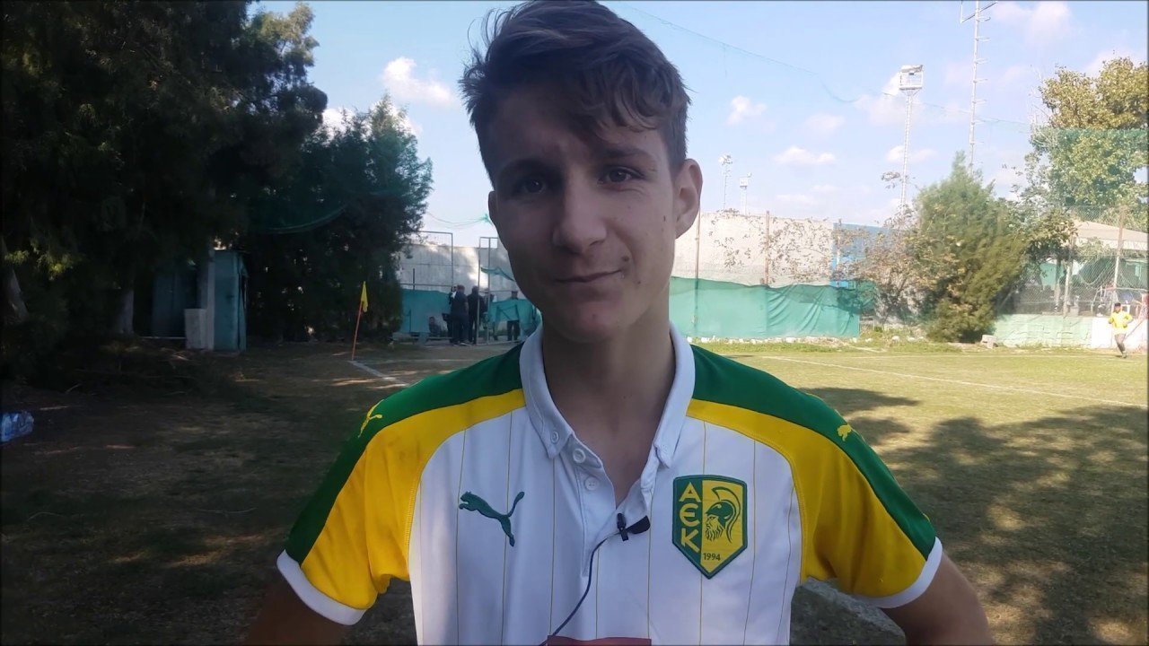 Κ16 ΑΕΚ Αντώνης Ιερωνυμίδης